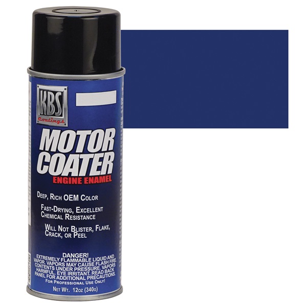 KBS Motor Coater Engine Enamel - Ford Corporate Blue, 12 oz